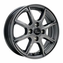 送料無料 165/55R14 新品タイヤホイールセット 14x4.5 +45 100x4 ZEETEX ジーテックス ZT1000 4本セット_画像3