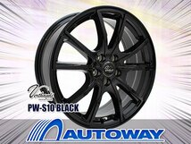 新品アルミホイール Verthandi PW-S10 17x7.0 53 114.3x5 BLACK 4枚セット_画像1