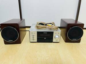 中古・動作確認済 ビクター Victor EX-A3 コンパクトコンポーネントDVDシステム ミニコンポ◆CA-EXA3レシーバー& SP-EXA3スピーカー 08年製