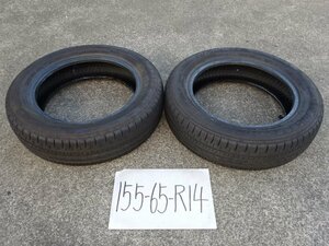 タイヤ　ファルケン　SINCERA　SN832　155 65 R14 75S　2本　2023年製　