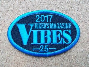 2017 VIBES バイブズ ミーティング 25th 限定 記念 ワッペン パッチ/C 新潟 苗場 ハーレーダビッドソンharley davidson ツーリング パッチ