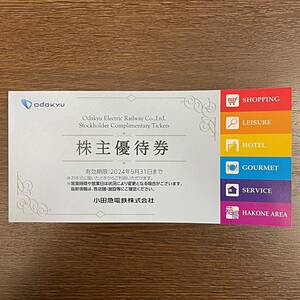 ★小田急電鉄株主優待券冊子1冊★2024年5月31日まで★
