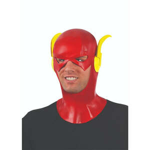  flash mask cosplay for adult fancy dress goods head width headdress DC comics The * flash 