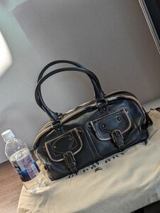 再再値下げバーバリーレザーバッグ黒肩掛けBurberry Black Leather HandbagMultiple colors