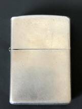 ZIPPO ジッポ STERLING SILVER 1991 旧ロゴ スターリングシルバー プレーン_画像2