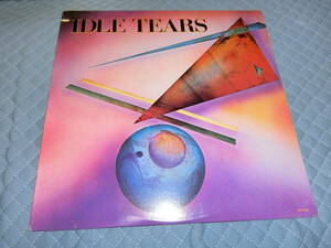 IDLE TEARS/Same 輸入盤LPレコード　Cut版　盤波を打ったような模様　女性ヴォーカル擁する1986年唯一のアルバム　ハードポップ