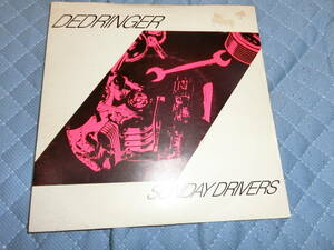 DEDRINGER/SUNDAY DRIVERS 輸入盤7inchEPレコード　盤面薄い擦り傷あり　ジャケ内側書き込み　NWOBHM