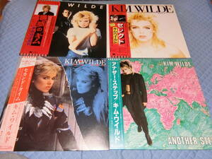 KIM WILDE キムワイルド　国内盤LPレコード　４枚セット　Another Step,Teases and Dares,Select,誘惑のキム