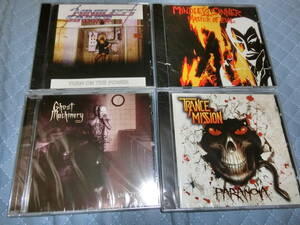 HR/HM輸入盤未開封４枚セット　MINDLESS SINNER２枚、TRANS MISSION,GHOST MACHINERY