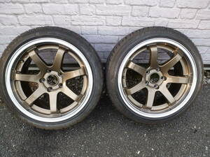 オリジン　17ｘ9ｊ+30　5ｈ114.3ハブ径72　215/45ｒ17」　2本