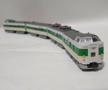Bトレイン　381系復刻緑やくも　塗替品_画像1