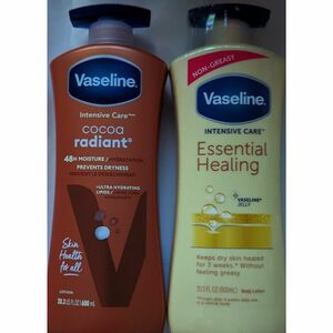 ヴァセリンVaseline　ボディローション　ココアラディアント　エッセンシャルヒーリング 　アメリカ版　翌々日着