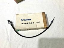 キャノン　Canon RELEASE 30 ケーブルレリーズ_画像2