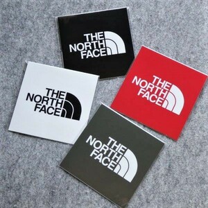TNF Square Logo Sticker 4枚セット NN32349 新品 ノースフェイス ステッカー 防水素材