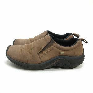 y#[27.5cm]mereru/MERRELL Jungle Moc Jean grumokGORE-TEX leather shoes # tea MENS/39[ used ]