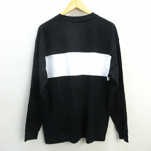 z■ビラボン/Billabong ロゴプリントロンT/カットソー BA012-054【L】黒/men's/19【中古】■の画像3