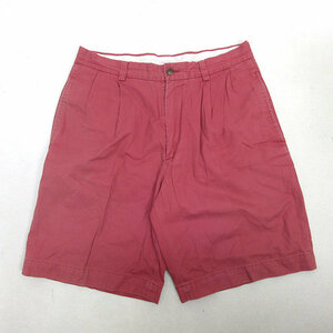 s# Brooks Brothers 346/BROCKS BROTHERS cotton shorts [30] pink /MENS/125[ used ]