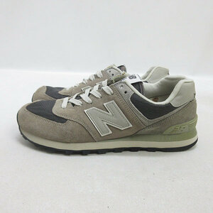 y■【26cm】ニューバランス/New Balance ML574DDA スエードスニーカー■灰系MENS/16【中古】中古】