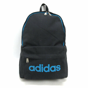 k# Adidas /adidas Logo принт рюкзак Day Pack BAG чёрный / двоякое применение #74[ б/у ]