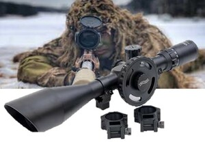 ドットサイト 十字レティクル 照準 ライフルスコープ スコープ ワルサーFT SFP仕様 8-32X56 高倍率 56mm対物レンズ サバゲー ミリタリー