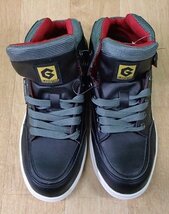 未使用 安全靴 GL-38200 GLADIATOR 25.5cm ブラック ミドルカット 作業靴 コーコス 箱なし_画像2