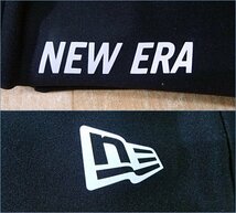 送料無料 未使用 NEWERA ニューエラ フリース ウォーマーグローブ Mサイズ ブラック×リフレクトホワイト 手袋 スマホOK_画像5