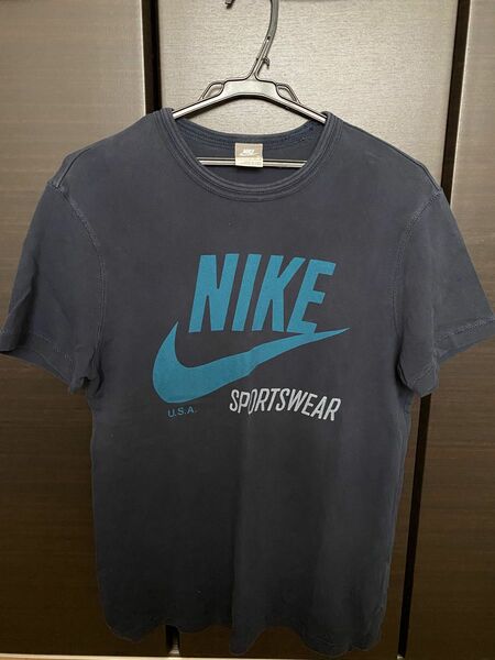 ☆3月31日(日)までの限定価格☆ NIKE ナイキ Tシャツ 半袖 紺色 ネイビー