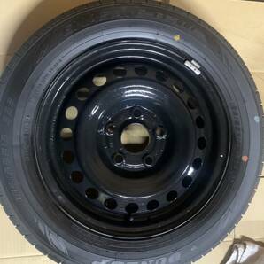 スチールホイール15インチ  5.5J PCD114.3 5穴 ET50 ハブ径約64 ダンロップENASAVE 185/65R15 2023年 ４本の画像5