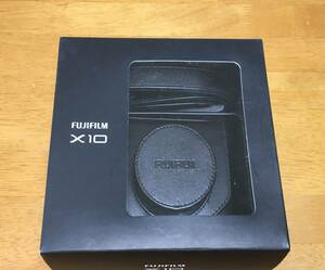 富士フイルム FUJIFILM FinePix X10用 LC-X10 純正レザーケース　未使用・保管品