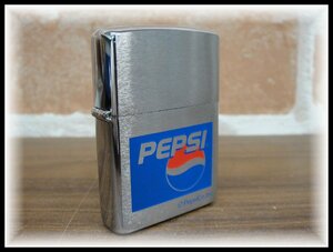 5C354ST 未使用 ZIPPO PEPSI ペプシ ロゴ 2002年製 ジッポ ジッポ― ライター U.S.A クリックポスト発送 全国一律185円