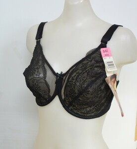 ブラジャー iインポート　ＵＳＡ　80Ｄ　BALI　バリ　36D ブラック(0)