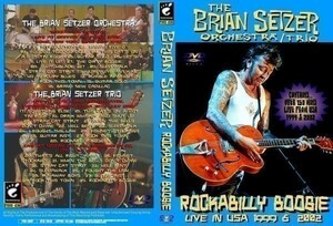 ブライアンセッツァー　BRIAN SETZER ORCHESTRA 1999&2002 DVD Woodstock 　ストレイキャッツ　ロカビリー