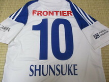 中村俊輔引退試合「SHUNSUKE NAKAMURA FAREWELL MATCH」J-DREAMS着用ユニフォーム(#10 SHUNSUKE入り) XLサイズ_画像7