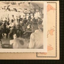 日本郵船　N.Y.K.LINE 古写真　外国人　日本人　諏訪丸　ディナーメニュー表　1937年　レトロ　コレクション　_画像3