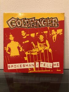 GOLDFINGER 7インチレコード ゴールドフィンガー　　メロコア　パンク　ロック