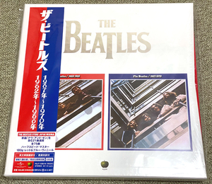 【THE BEATLES STORE限定商品】 The Beatles 赤盤 青盤 （カラー盤6枚組） 2023 Edition 輸入盤国内仕様 新品未使用盤　ポスター付 