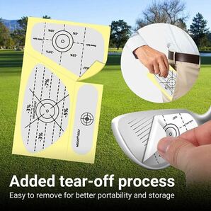 MSOAT ゴルフ ショット マーカー ゴルフ練習用品 ショットセンサー 48枚の画像5