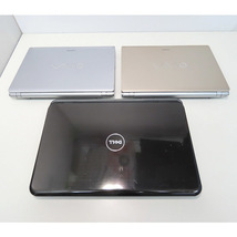 ■中古 ジャンク Office 2007 付属 パソコン ノートPC 本体 3台まとめ売り SONY DELL メモリ 4GB HDD 320GB 500GB ACアダプタ なし_画像8