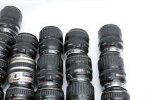 4642 Canon EF 24-85mm 28-105mm 3.5-4.5 35-135mm 4-5.6 USM ULTRASONIC ウルトラソニック 等まとめて 25点 動作未確認 ジャンク 同梱不可_画像3