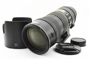 [Rank:AB] 極美品 Nikon AF-S VR-NIKKOR 70-200mm F2.8 G ED VR 大口径 望遠 ズームレンズ ニコン Fマウントフルサイズ対応 完動品 #5888