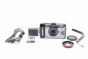 [Rank:AB] 動作良好 Olympus Tough TG-1 Silver Compact Digital Camera シルバー コンパクトデジタルカメラ オリンパス 防水 耐荷重 #8310