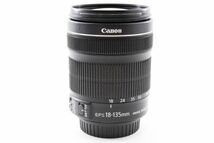 [Rank:AB] 完動美品 Canon ZOOM LENS EF-S 18-135mm F3.5-5.6 IS STM 手ブレ補正 高倍率 ズームレンズ キヤノン EF Mount APS-C #4819_画像8