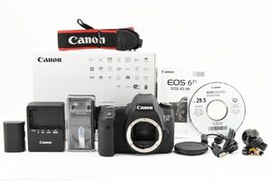 [Rank:AB] 完動美品 Canon EOS 6D Body SLR Digital Camera ボディ AF一眼レフ デジタルカメラ / キヤノン 元箱付 付属品多数 #5930
