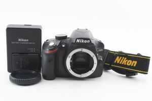 [Rank:AB] 完動良品 Nikon D3200 Body AF SLR Digital Camera ボディ デジタル一眼レフカメラ / ニコン F Mount APS-C DX Format ※1 #0875