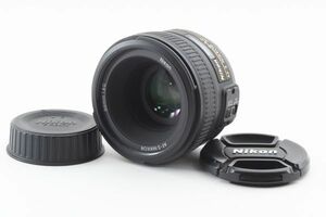 [Rank:AB] 完動美品 Nikon AF-S NIKKOR 50mm F1.8 G AF Standard Lens 単焦点 標準 レンズ ニコン F Mount フルサイズ対応 ボケ味抜群 #889