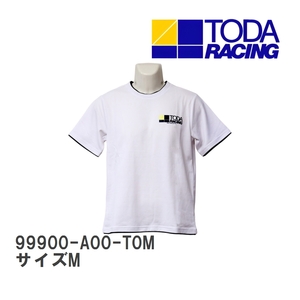 【戸田レーシング】 Tシャツ ホワイト サイズM [99900-A00-T0M]