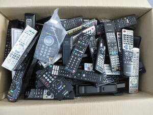 SHARP TOSHIBA SONY Panasonic HITACHI etc. tv BD recorder audio etc. remote control together large amount 160 piece Junk 