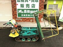 ◆在庫一掃セール◆売切り◆筑水キャニコム 運搬車 BFP407 油圧式リフト 手動ダンプ 最大積載量 250kg クローラー 農機具 長崎発 農機good_画像5