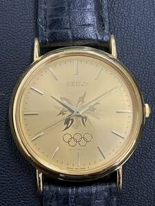 SEIKO セイコー NAGANO 長野オリンピック 記念 腕時計 クォーツ 7N21-8A00 不動品
