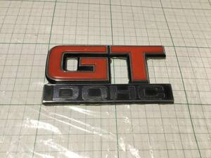 TOYOTA CAROLLA カローラ GT TE71 用 リア　エンブレム KE70 スプリンター　GT DOHC emblem mark badge